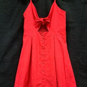 Women's Red Dress